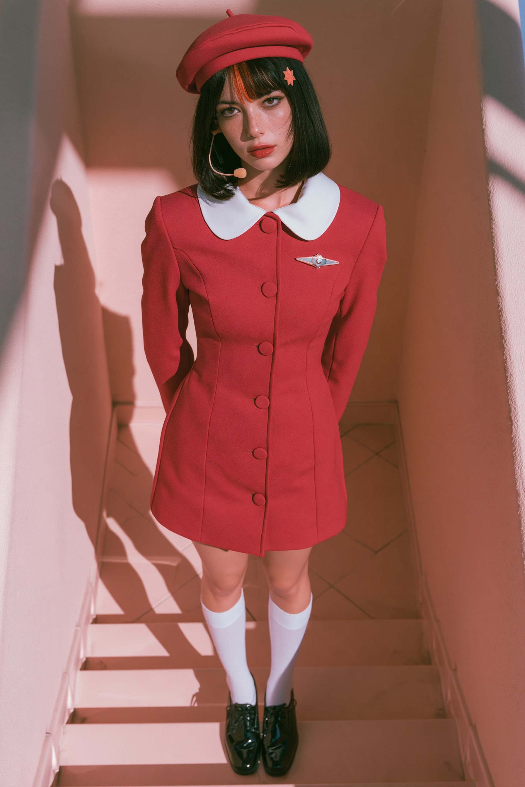 Red coat
